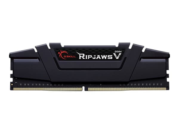 G.Skill Ripjaws V - DDR4 - sett - 32 GB: 2 x 16 GB - DIMM 288-pin - 4000 MHz / PC4-32000 - CL18 - 1.4 V - ikke-bufret - ikke-ECC - klassisk svart