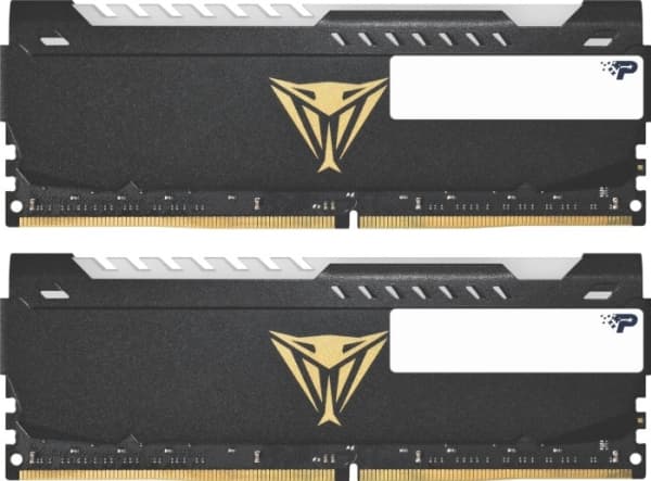 Patriot Extreme Performance Viper Steel RGB - DDR4 - sats - 64 GB: 2 x 32 GB - DIMM 288-pin - 1800 MHz / PC4-28800 - CL20 - 1.35 V - ej buffrad - ick