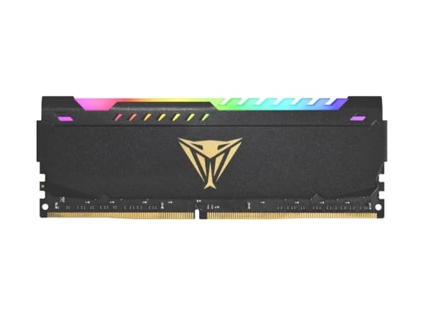Patriot Extreme Performance Viper Steel RGB - DDR4 - sats - 64 GB: 2 x 32 GB - DIMM 288-pin - 1800 MHz / PC4-28800 - CL20 - 1.35 V - ej buffrad - ick