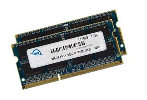 OWC OWC1600DDR3S32P, 32 GB, 2 x 16 GB, DDR3L, 1600 Mhz, 204-pinners SO-DIMM