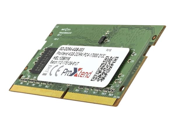 ProXtend - DDR4 - modul - 4 GB - SO DIMM 260-pin - 2133 MHz / PC4-17000 - CL15 - 1.2 V - ikke-bufret - ikke-ECC