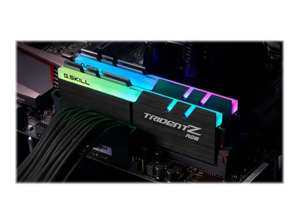 G.Skill TridentZ RGB Series - DDR4 - sats - 64 GB: 2 x 32 GB - DIMM 288-pin - 4266 MHz / PC4-34100 - CL19 - 1.5 V - ej buffrad - icke ECC