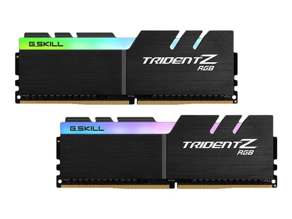 G.Skill TridentZ RGB Series - DDR4 - sats - 64 GB: 2 x 32 GB - DIMM 288-pin - 4266 MHz / PC4-34100 - CL19 - 1.5 V - ej buffrad - icke ECC