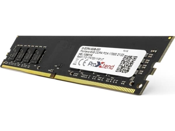 ProXtend - DDR4 - modul - 8 GB - DIMM 288-pin - 2666 MHz / PC4-21300 - CL19 - 1.2 V - registrert - ECC