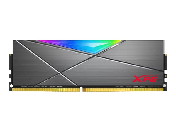 XPG SPECTRIX D50 - DDR4 - modul - 8 GB - DIMM 288-PIN - 3200 MHz / PC4-25600 - CL16 - 1,35 V - ikke bufferet - ikke-ECC - tungstengrå