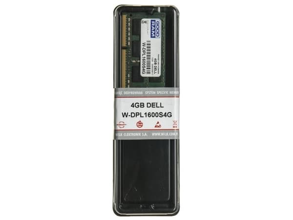 Goodram 4GB PC3-12800 minnemodul 1 x 4 GB DDR3 1600 MHz