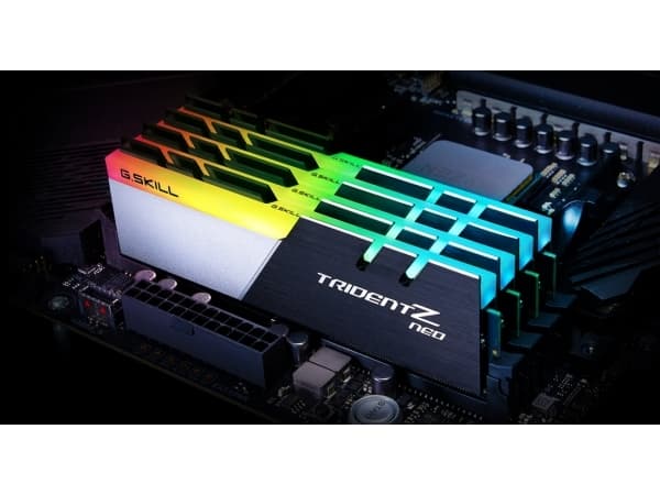 G.Skill TridentZ Neo Series - DDR4 - sett - 16 GB: 2 x 8 GB - DIMM 288-pin - 3600 MHz / PC4-28800 - CL14 - 1.45 V - ikke-bufret - ikke-ECC - børstet