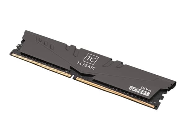 T-CREATE EXPERT OC10L - DDR4 - sett - 16 GB: 2 x 8 GB - DIMM 288-pin - 3600 MHz / PC4-28800 - CL18 - 1.35 V - ikke-bufret - ikke-ECC - titangrå