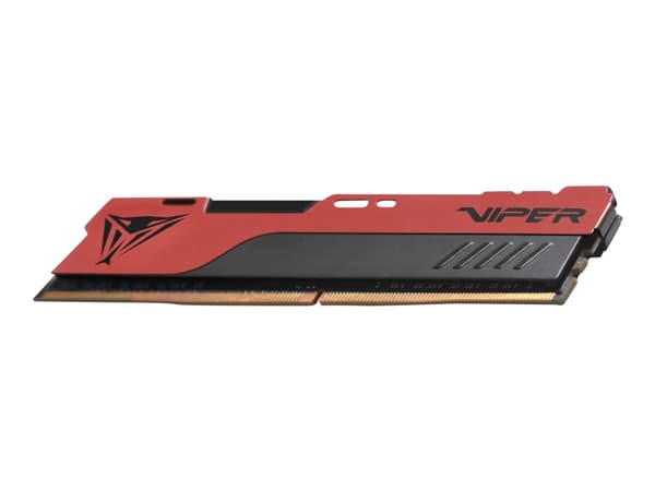Viper Elite II - DDR4 - sett - 32 GB: 2 x 16 GB - DIMM 288-pin - 1600 MHz / PC4-25600 - CL18 - 1.35 V - ikke-bufret - ikke-ECC - rød, svart