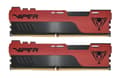 Miniatyrbilde 3 av 5: Viper Elite II - DDR4 - sett - 64 GB: 2 x 32 GB - DIMM 288-pin - 1800 MHz / PC4-28800 - CL20 - 1.35 V - ikke-bufret - ikke-ECC - rød, svart