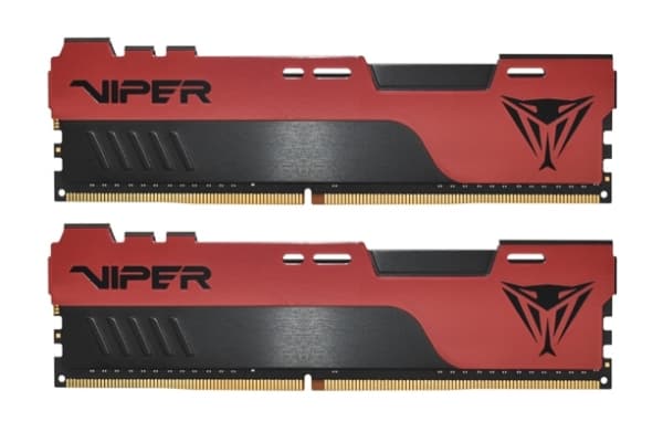 Viper Elite II - DDR4 - sett - 64 GB: 2 x 32 GB - DIMM 288-pin - 1800 MHz / PC4-28800 - CL20 - 1.35 V - ikke-bufret - ikke-ECC - rød, svart