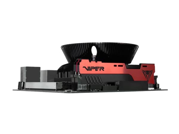 Viper Elite II - DDR4 - modul - 8 GB - DIMM 288-pin - 1600 MHz / PC4-25600 - CL18 - 1.35 V - ikke-bufret - ikke-ECC - rød, svart