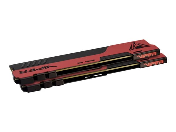 Viper Elite II - DDR4 - modul - 8 GB - DIMM 288-pin - 1600 MHz / PC4-25600 - CL18 - 1.35 V - ikke-bufret - ikke-ECC - rød, svart