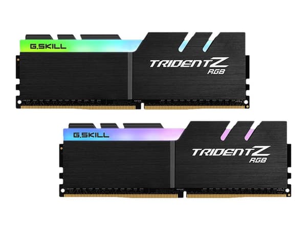 G.Skill TridentZ RGB Series - DDR4 - sats - 32 GB: 2 x 16 GB - DIMM 288-pin - 4600 MHz / PC4-36800 - CL20 - 1.5 V - ej buffrad - icke ECC