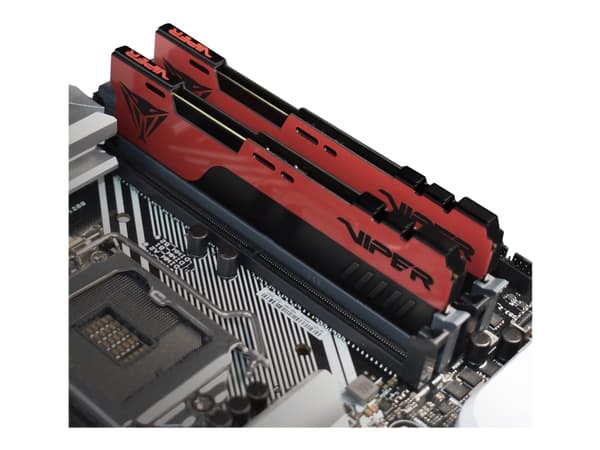 Viper Elite II - DDR4 - modul - 8 GB - DIMM 288-pin - 1333 MHz / PC4-21300 - CL16 - 1.2 V - ikke-bufret - ikke-ECC - rød, svart