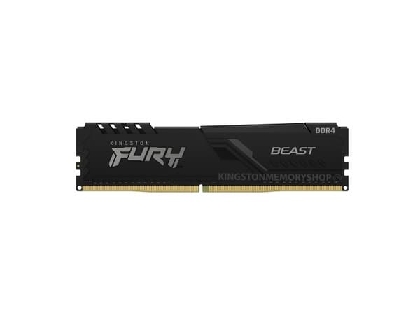 Kingston Technology FURY Beast, 8 GB, 1 x 8 GB, DDR4, 3200 MHz, 288-pin DIMM