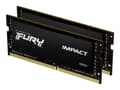 Pikkukuva 2 / 5: Kingston Technology FURY KF432S20IBK2/64, 64 GB, 2 x 32 GB, DDR4, 3200 MHz, 260-pin SO-DIMM