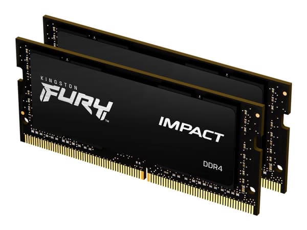 Kingston Technology FURY KF432S20IBK2/64, 64 GB, 2 x 32 GB, DDR4, 3200 MHz, 260-pin SO-DIMM