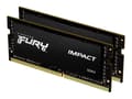 Pikkukuva 1 / 5: Kingston Technology FURY KF432S20IBK2/64, 64 GB, 2 x 32 GB, DDR4, 3200 MHz, 260-pin SO-DIMM