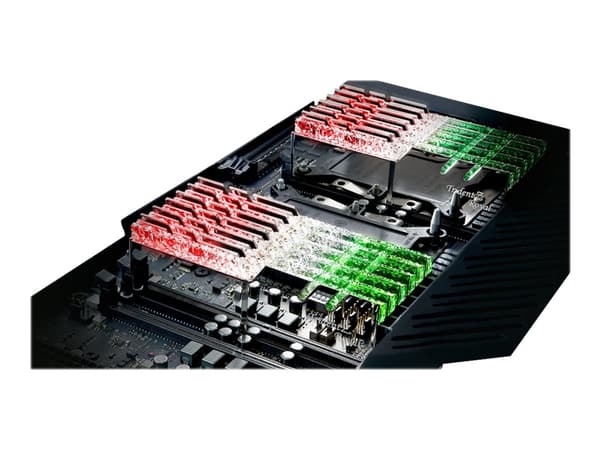G.Skill Trident Z Royal Series - DDR4 - sett - 128 GB: 8 x 16 GB - DIMM 288-pin - 3600 MHz / PC4-28800 - CL14 - 1.45 V - ikke-bufret - ikke-ECC - søl