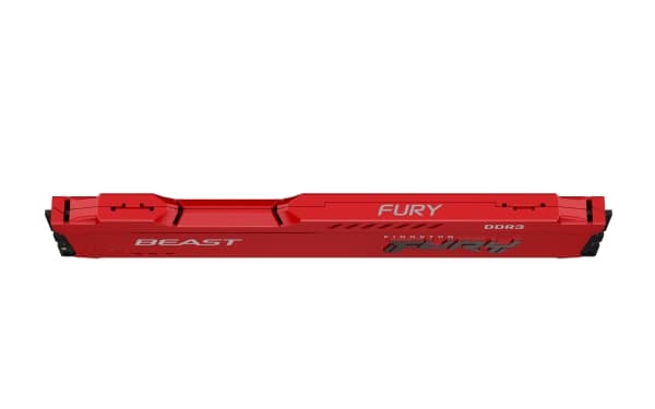Kingston FURY Beast - DDR3 - modul - 8 GB - DIMM 240-pin - 1866 MHz / PC3-14900 - CL10 - 1.5 V - ikke-bufret - ikke-ECC - rød