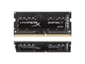 Miniatyrbild 4 av 5: Kingston FURY Impact - DDR4 - sats - 16 GB: 2 x 8 GB - SO DIMM 260-pin - 1600 MHz / PC4-25600 - CL20 - 1.2 V - ej buffrad - icke ECC - svart