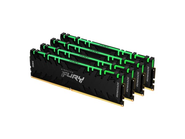 Kingston Technology FURY Renegade RGB, 32 GB, 4 x 8 GB, DDR4, 3600 MHz, 288-pin DIMM