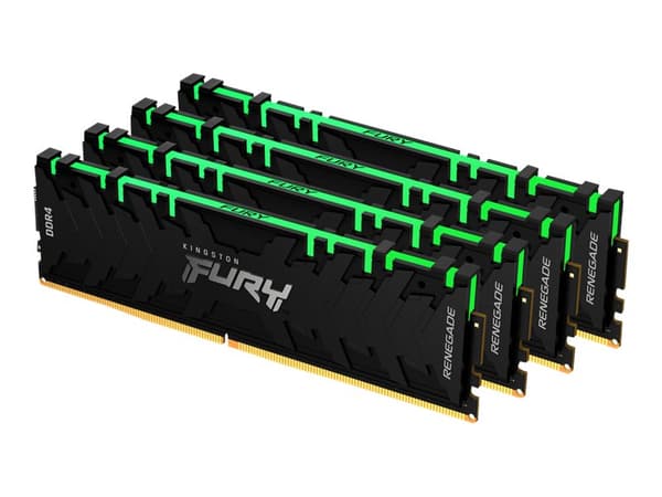 Kingston Technology FURY Renegade RGB, 32 GB, 4 x 8 GB, DDR4, 3600 MHz, 288-pin DIMM