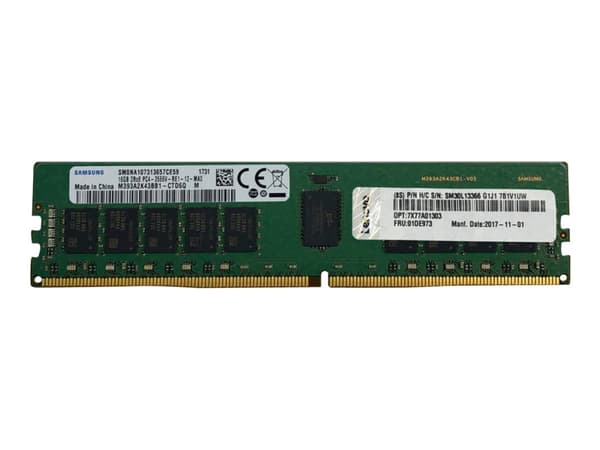 Lenovo TruDDR4 - DDR4 - moduuli - 32 GB - DIMM 288-PIN - 3200 MHz / PC4-25600 - 1,2 V - rekisteröity - ECC - ThinkAgile MX3330-F -laitteeseen; MX3330
