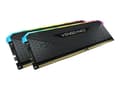 Miniatyrbild 2 av 5: CORSAIR Vengeance RGB RS - DDR4 - sats - 64 GB: 2 x 32 GB - DIMM 288-pin - 1800 MHz / PC4-28800 - CL18 - 1.35 V - ej buffrad - icke ECC - svart