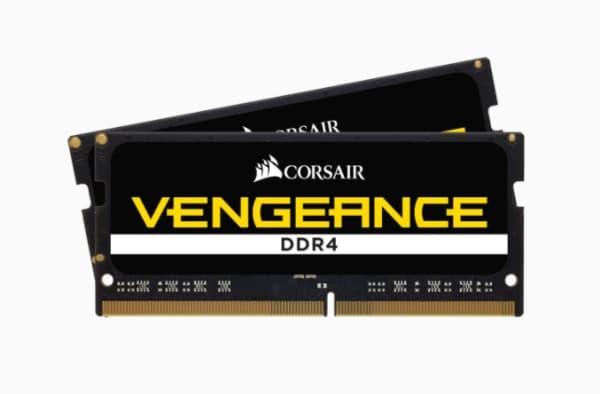 CORSAIR Vengeance - DDR4 - sett - 64 GB: 2 x 32 GB - SO DIMM 260-pin - 3200 MHz / PC4-25600 - CL22 - 1.2 V - ikke-bufret - ikke-ECC