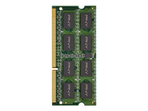 PNY - DDR3L - modul - 8 GB - SO DIMM 204-pin - 1600 MHz / PC3L-12800 - 1.35 V - ej buffrad - icke ECC