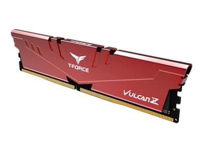 T-Force Vulcan Z - DDR4 - modul - 8 GB - DIMM 288-pin - 3200 MHz / PC4-25600 - CL16 - 1.35 V - ikke-bufret - ikke-ECC - rød