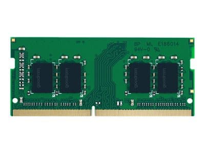 Goodram GR3200S464L22/32G, 32 Gt, 1 x 32 Gt, DDR4, 3200 Mhz, Vihreä
