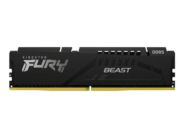 Kingston Technology FURY Beast, 32 GB, 2 x 16 GB, DDR5, 5200 MHz, 288-pin DIMM