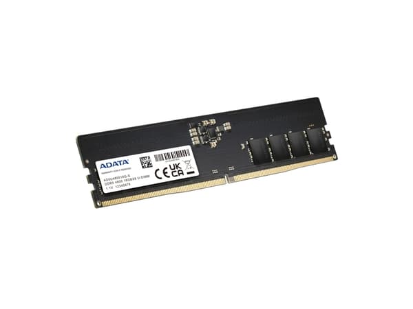 ADATA - DDR5 - modul - 16 GB - DIMM 288-pin - 2400 MHz / PC5-38400 - CL40 - 1.1 V - ikke-bufret - on-die ECC - svart