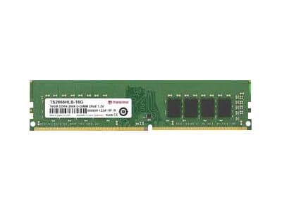 Transcend Branded - DDR4 - modul - 16 GB - DIMM 288-pin - 3200 MHz / PC4-25600 - CL22 - 1.2 V - ej buffrad - icke ECC
