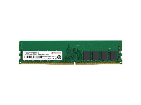 8 GB DDR4 3200 U-DIMM 1Rx8 1Gx8 CL22 1,2V
