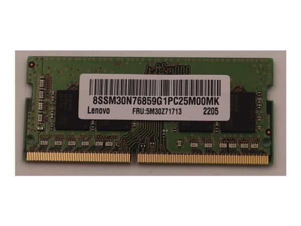 Lenovo - DDR4 - modul - 16 GB - SO DIMM 260-pin - 3200 MHz / PC4-25600 - FRU - för IdeaCentre Mini 01; ThinkBook 14 G5 IRL; ThinkCentre neo 30a 27 Ge