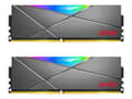 Miniatyrbilde 5 av 5: XPG SPECTRIX D50 - DDR4 - sett - 16 GB: 2 x 8 GB - DIMM 288-pin - 3600 MHz / PC4-28800 - CL18 - 1.35 V - ikke-bufret - ikke-ECC - wolframgrå