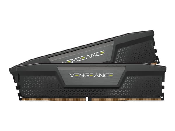 CORSAIR Vengeance - DDR5 - sett - 32 GB: 2 x 16 GB - DIMM 288-pin - 2400 MHz / PC5-38400 - CL40 - 1.1 V - ikke-bufret - ikke-ECC - svart