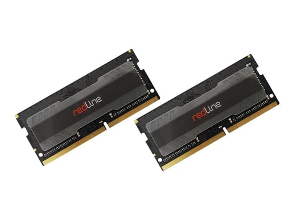 Mushkin Redline - DDR4 - sett - 32 GB: 2 x 16 GB - SO DIMM 260-pin - 2933 MHz / PC4-23400 - CL17 - 1.2 V - ikke-bufret - ikke-ECC