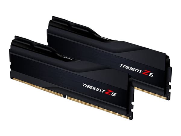 G.Skill Trident Z5 - DDR5 - sett - 32 GB: 2 x 16 GB - DIMM 288-pin - 6000 MHz / PC5-48000 - CL36 - 1.35 V - ikke-bufret - ikke-ECC - matt svart