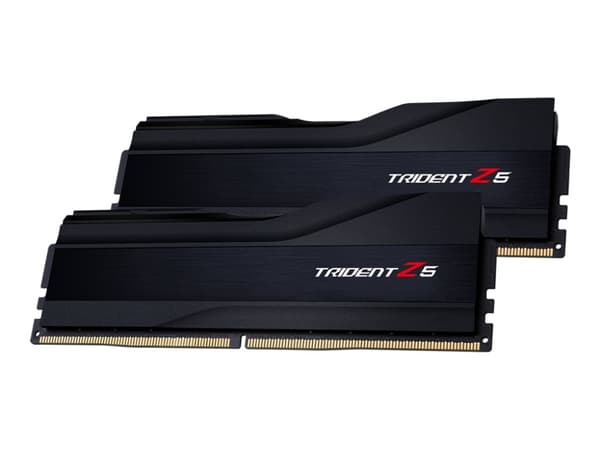G.Skill Trident Z5 - DDR5 - sett - 32 GB: 2 x 16 GB - DIMM 288-pin - 6000 MHz / PC5-48000 - CL36 - 1.35 V - ikke-bufret - ikke-ECC - matt svart