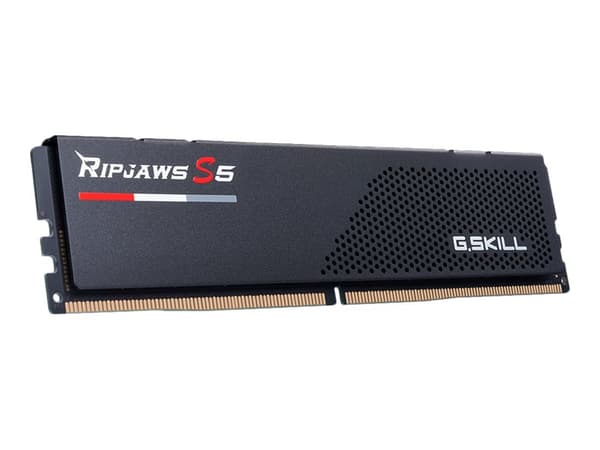 G.Skill Ripjaws S5 - DDR5 - sett - 32 GB: 2 x 16 GB - DIMM 288-pin - 2800 MHz / PC5-44800 - CL40 - 1.2 V - ikke-bufret - ikke-ECC - matt svart