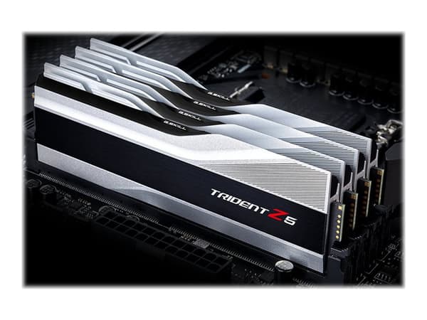G.Skill Trident Z5 - DDR5 - sett - 32 GB: 2 x 16 GB - DIMM 288-pin - 6400 MHz / PC5-51200 - CL32 - 1.4 V - ikke-bufret - ikke-ECC - metallic sølv