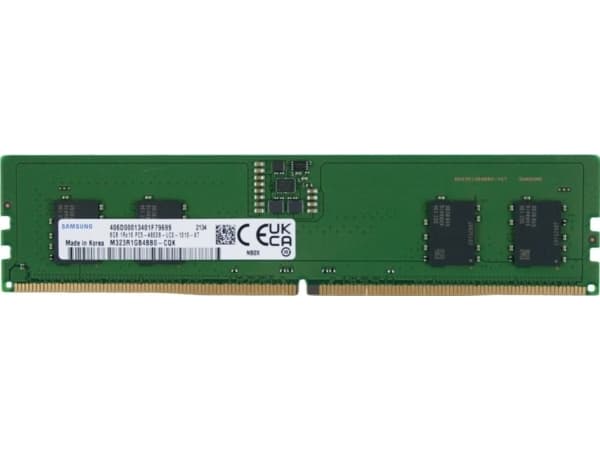 Samsung - DDR5 - modul - 8 GB - DIMM 288-pin - 4800 MHz / PC5-38400 - 1.1 V - ej buffrad - icke ECC