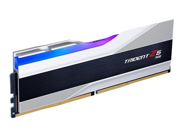G.Skill Trident Z RGB Z5, 32 GB, 2 x 16 GB, DDR5, 5200 MHz, 288-pin DIMM, Musta, Valkoinen