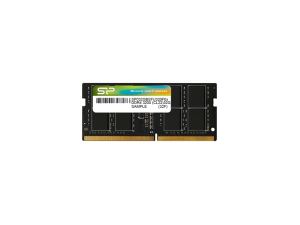 Silicon Power SP032GBSFU320X02, 32 GB, 1 x 32 GB, DDR4, 3200 MHz, 260-pin SO-DIMM