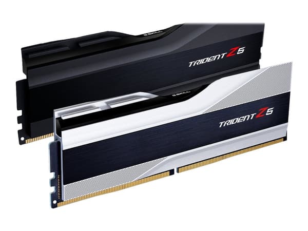 G.Skill Trident Z5 - DDR5 - sett - 32 GB: 2 x 16 GB - DIMM 288-pin - 5600 MHz / PC5-44800 - CL36 - 1.2 V - ikke-bufret - ikke-ECC - metallic sølv